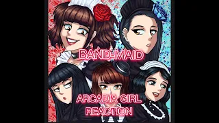 BAND-MAID ARCADIA GIRL REACTION #reactionvideo #guitar #japaneserock