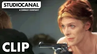 The Man Who Fell To Earth | Thomas Threatens Mary-Lou | Starring David Bowie