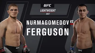 Хабиб vs Фергюсон ( Хабиб Нурмагомедов против Тони Фергюсона ) UFC 2 .