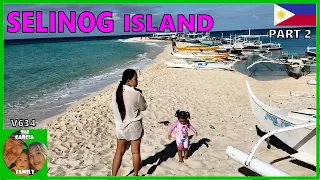 SELINOG ISLAND - WHITE SAND BEACH - THE GARCIA FAMILY - part 2