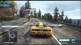 Need For Speed Most Wanted (2012) [Xbox 360]: McLaren F1 LM Gameplay