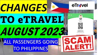 AVOID GETTING SCAMMED WHEN REGISTERING FOR ETRAVEL GOING TO PHILIPPINES