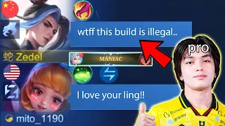 THANK YOU ONIC KAIRI FOR THIS DESTRUCTOR LING BUILD!! (Ling autoban after this video)💀💀