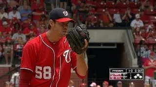 WSH@STL: Fister allows four runs over six innings