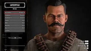 Red Dead Online - How To Create Pancho Villa (Mexican General)