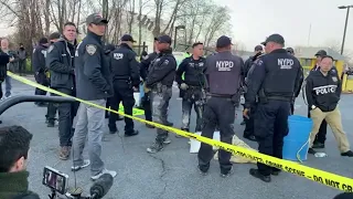 NYPD ESU Impressed by Videographers Flycam Rig at Climate Protest