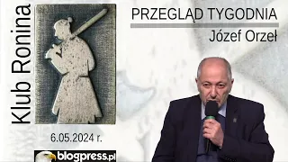 NA ŻYWO: Przegląd Tygodnia Józefa Orła – co mnie denerwuje? (Klub Ronina)