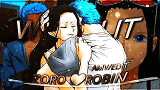 RORONOA ZORO✵NICO ROBIN ☞ WORTH IT 彡『AMV/EDIT﹃ッ#amv #anime #onepiece #asmv