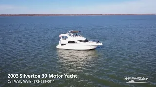 Stunning Pre-Owned 2003 Silverton 39 Motor Yacht at Dallas Yacht Center