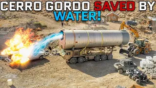 Cerro Gordo Ghost Town Finally Has WATER!!