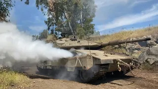 Israeli soldiers take part in training exercises in Golan Heights | AFP