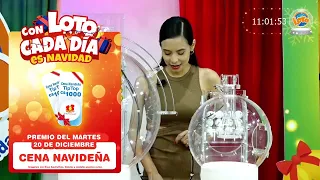 Sorteo LOTO 11:00 AM Martes, 20 de Diciembre del 2022