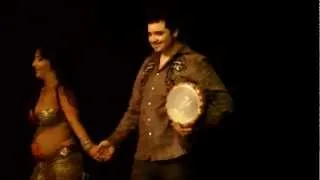 Maria Shashkova, "Bellyarabian 2011" Chile, Tabla Solo With David Calderon, "Aam Bemshi"