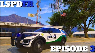 LSPDFR | Blaine County Police Officer | Traffic Stop Goes Bad! | GTAV Police Officer