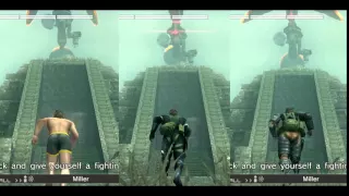 MGS:PW - Run Speed With Swim Trunks, Sneaking Suit, Battle Dress