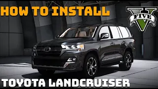 How To Install Toyota Land Cruiser V8 2017 In GTA 5 | Real Life Mods | Off-roading | GTA 5 Mods