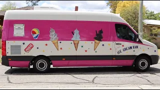 Australian Ice Cream Van - Greensleeves