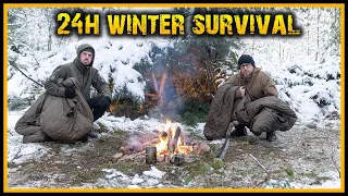 24h Winter Survival bei -5°C mit 5 Gegenständen - Bushcraft Outdoor Naturensöhne