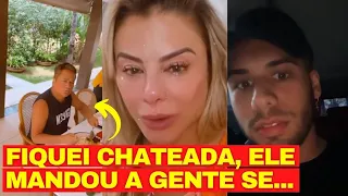 LEONARDO XINGA POLIANA ZÉ FELIPE NÃO GOSTA DA ATITUDE (Stories Zé Felipe)