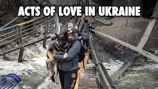 Ukrainian Refugees Met With Kindness & Humanity