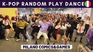 HUGE K-POP RANDOM PLAY DANCE • Milano Comics&Games 2022 (ITALY)