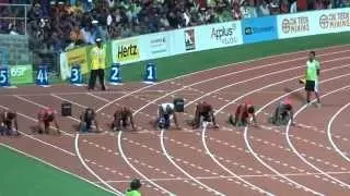 100M Final Ratu Banuve Tabakaucoro 10.55 Pacific Games 2015