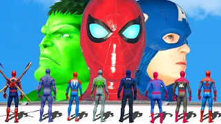The Avengers Marvel Comic VS Team Spider Man | Civil War Epic Battle
