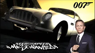 AGENT 007 NO TIME TO BRAKE! Final pursuit with James Bond's Aston Martin DB5 | NFS Most Wanted 1080p