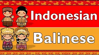 INDONESIAN & BALINESE