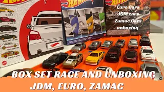 6 lane race JDM EURO ZAMAC and unboxing!