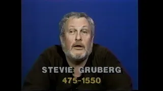 Stevie Gruberg - Various Clips (1990s) New York Public Access TV