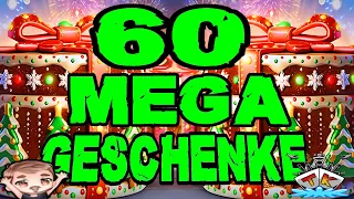 60 MEGA-GESCHENKE OPENING *PLS SANTAA* 😱😱😱 "Container opening"⚓️ in World of Warships 🚢