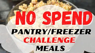 EASY PANTRY  MEAL CHALLENGE RECIPES | EXTREME GROCERY BUDGET MEALS | Gumbo & Dirty Rice Cook With Me