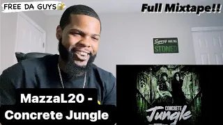 MazzaL20 - Concrete Jungle (Full Mixtape) | AMERICAN REACTION🇺🇸🇬🇧