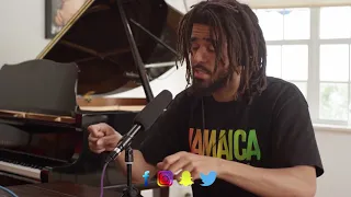 J Cole Speaks on Kanye West's Mental Health And Donald Trumps Strategies