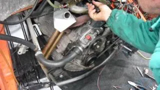 Skoda 120 L Engine start