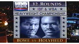 Bowe vs Holyfield II - ENTIRE HBO PROGRAM