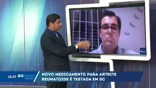 Novo medicamento para artrite reumatoide é testado em SC