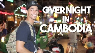 Overnight in Phnom Penh, Cambodia (Happy Pizza and TukTuk Rides)