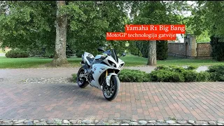 Linelis Ride S02E08. Motociklo Yamaha R1 Big Bang apžvalga. Tokių motociklų daugiau nebebus.