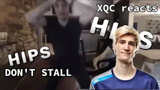 XQC reacts to Radio Kapp - My Hips Don't Stall (with Twitch Chat)