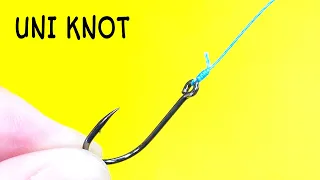 This fishing knot is a must have for every angler. Universal uni knot