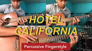 Hotel California Fingerstyle - Percussive (John Asis)