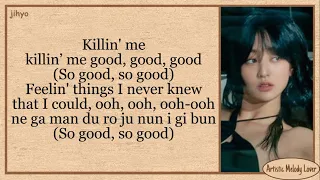 JIHYO Killin' Me Good Easy Lyrics