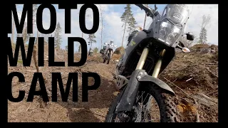 First moto wild camping 2021 - Tenere 700, Africa Twin 1100