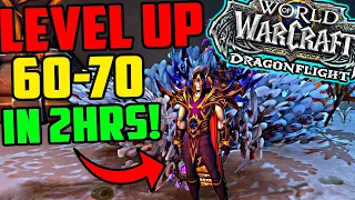 Level 60-70 in UNDER 2 HOURS - Dragonflight Leveling Guide