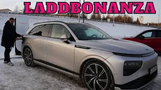 Xpeng G9 AWD Performance till Sveriges första Tesla V4-laddare | Elbilsmagasinet