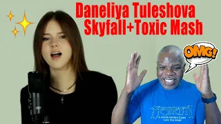 Daneliya Tuleshova Reaction Skyfall+Toxic Mash up | Kazakhstan