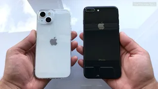 iPhone 13 vs iPhone 8 plus | Speed Test