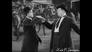 Laurel & Hardy   Dance Routine   Way Out West 1937 rocking